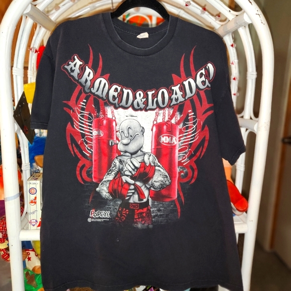 Vintage Popeye Large graphic tee shirt Grailed - Picture 1 of 1